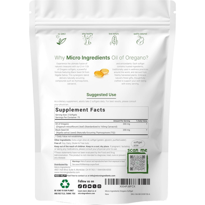 Zelona Cápsulas Blandas de Orégano 6000Mg por Porción, 300 Unidades