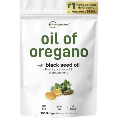 Zelona Cápsulas Blandas de Orégano 6000Mg por Porción, 300 Unidades