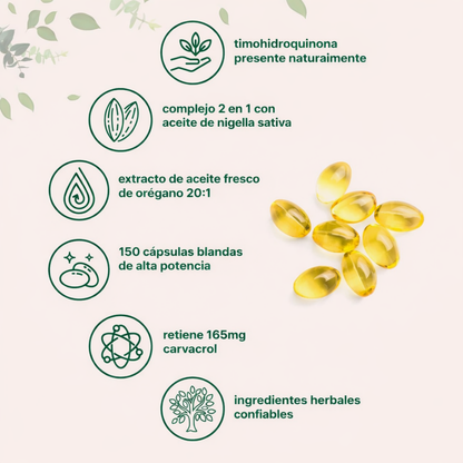 Zelona Cápsulas Blandas de Orégano 6000Mg por Porción, 300 Unidades