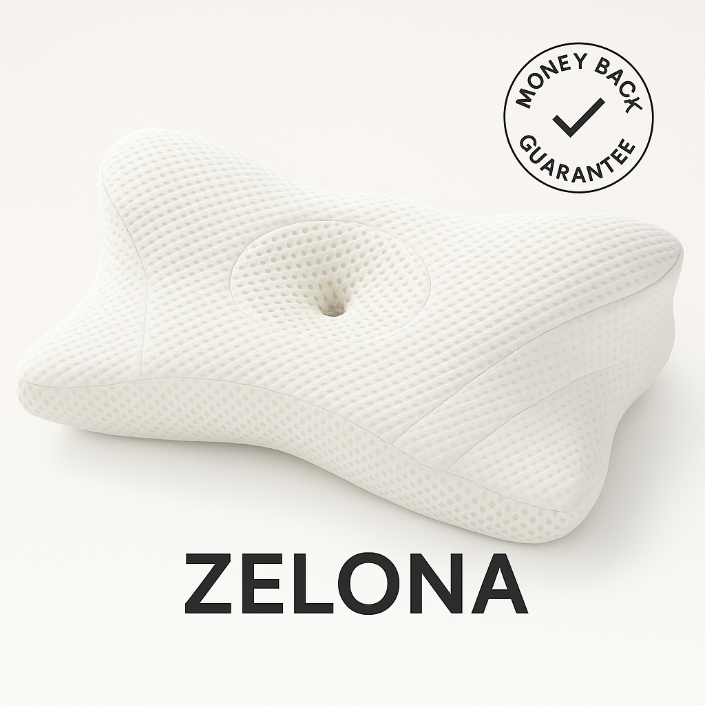 Ergonomic Foam Neck Pillow, Neck Support, Neck Protection